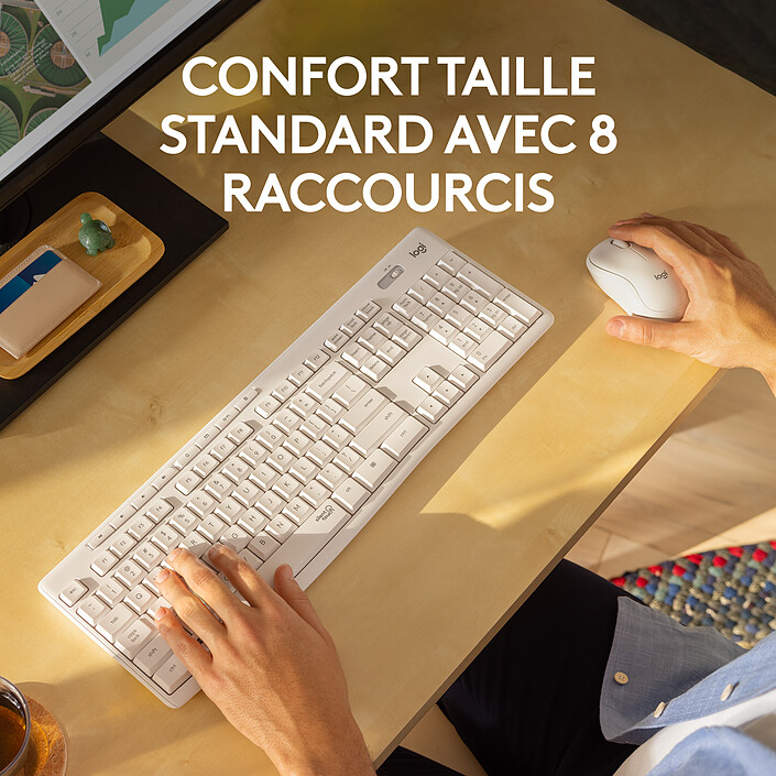 Avis Logitech MK295 (Blanc)