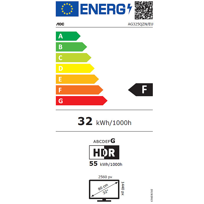AOC 31,5" LED - AGON AG325QZN economico