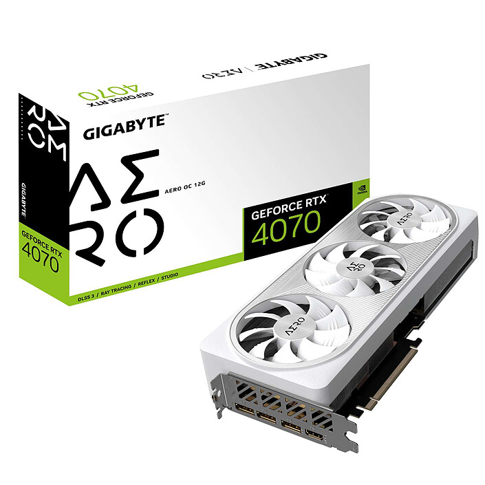 Gigabyte GeForce RTX 4070 AERO OC 12G 