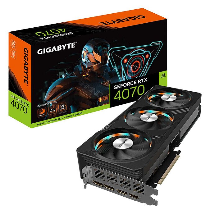 Gigabyte GeForce RTX 4070 GAMING OC 12G 