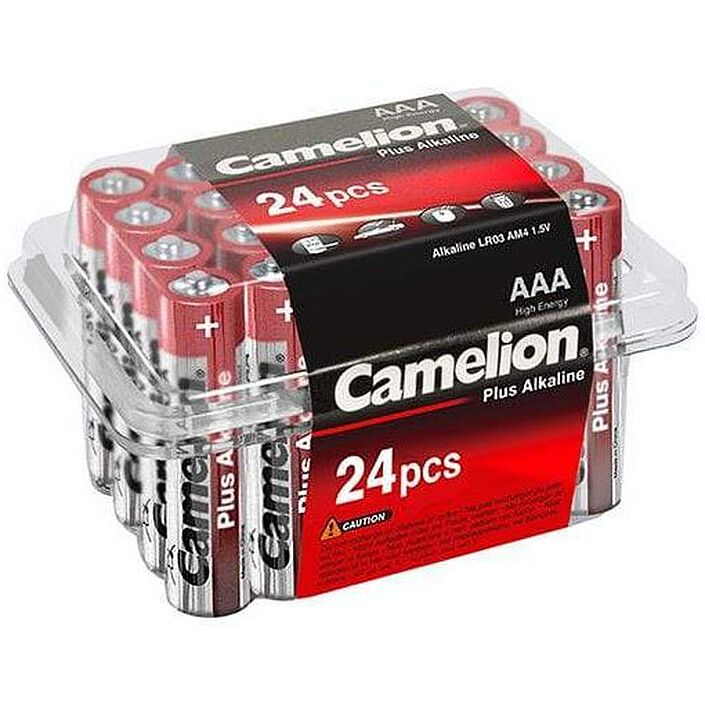 Camelion Alcalines Plus AAA (par 24)