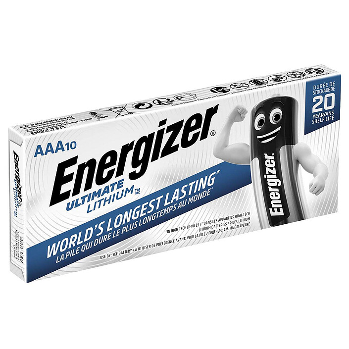 Energizer Lithium AAA (par 10)