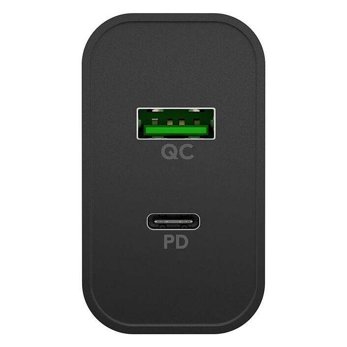 Nota Goobay Caricatore rapido doppio USB PD/QC 45W (nero)