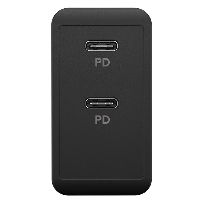 Nota Goobay Caricatore rapido doppio USB C PD 36W (nero)