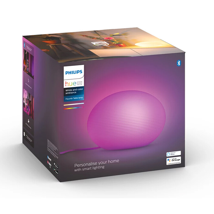 Nota Lampada da tavolo Philips Hue Flourish