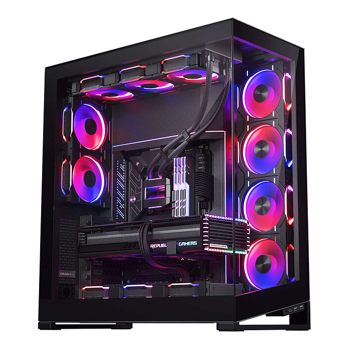 Phanteks NV7 Tempered Glass (Noir) pas cher