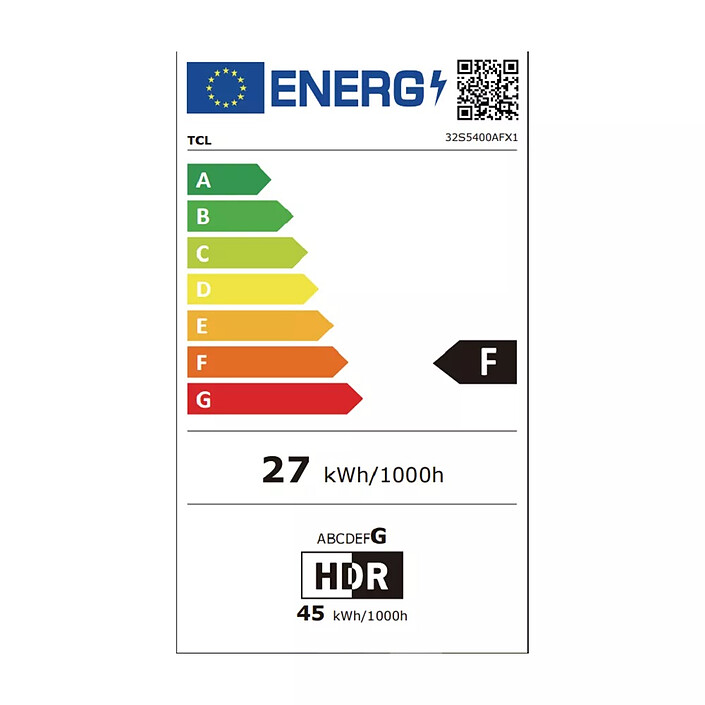 TCL 32S5400AF pas cher