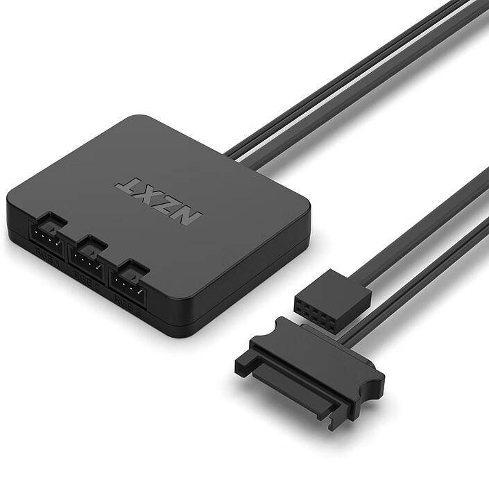 NZXT F120 Core RGB Triple Pack (Noir) pas cher