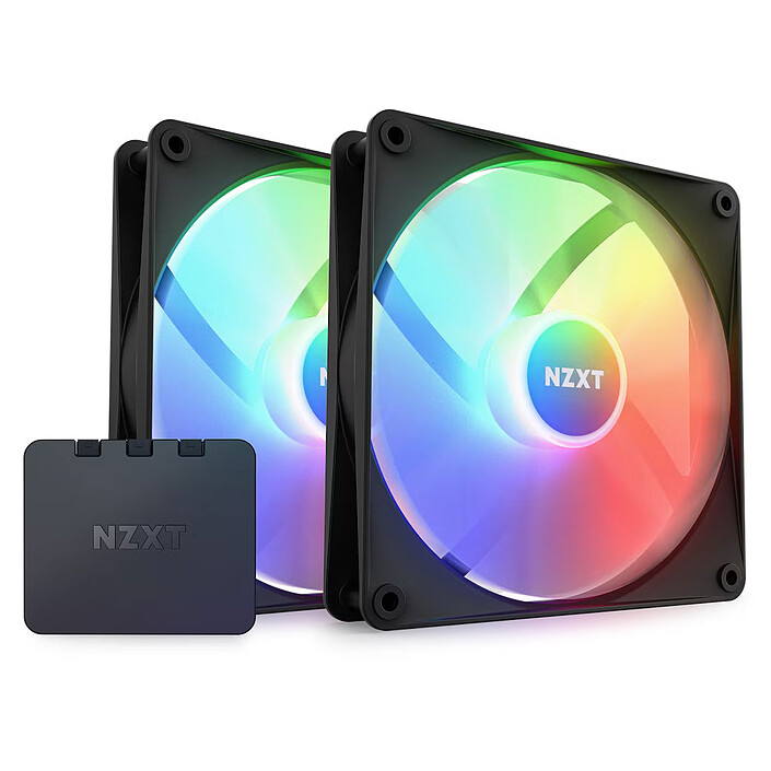 NZXT F140 Core RGB Dual Pack (Noir) 