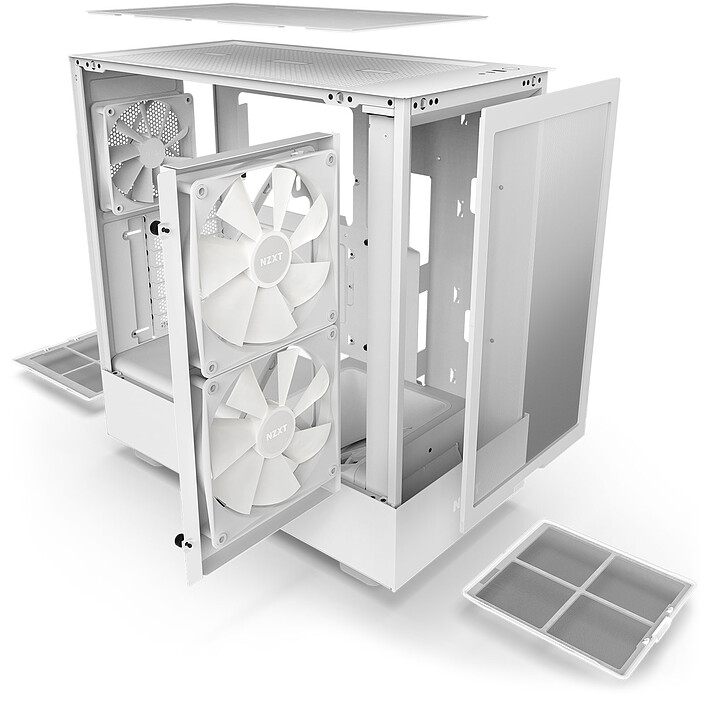 cheap NZXT H5 Flow RGB White