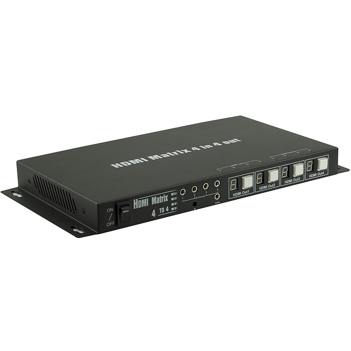 HDElite PowerHD Matrice HDMI TurboHD 4 entrées 4 sorties