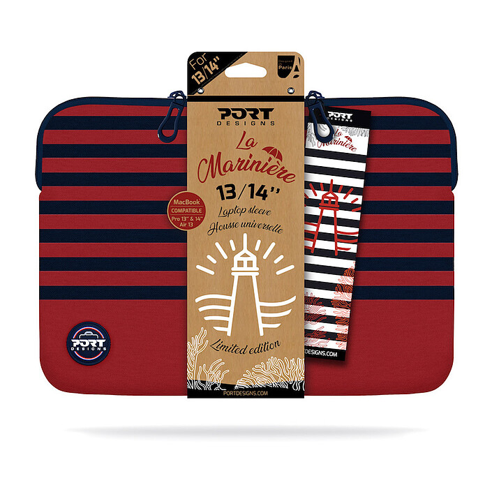 Avis PORT Designs La Marinière 13/14" (rouge/bleu)