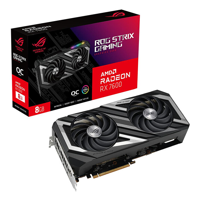ASUS ROG STRIX RX 7600 O8G GAMING
