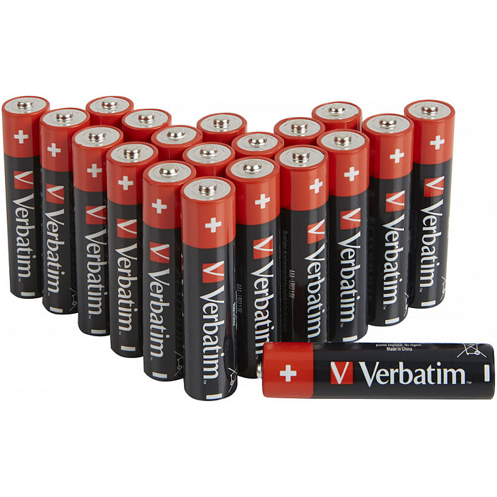 Verbatim Piles AAA (par 20)