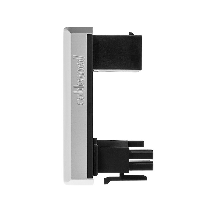 CableMod Adaptador 12VHPWR Ángulo 180° - Variante B - Blanco