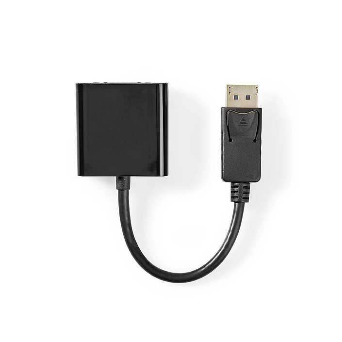 Avis Nedis Adaptateur DisplayPort vers VGA (Noir)