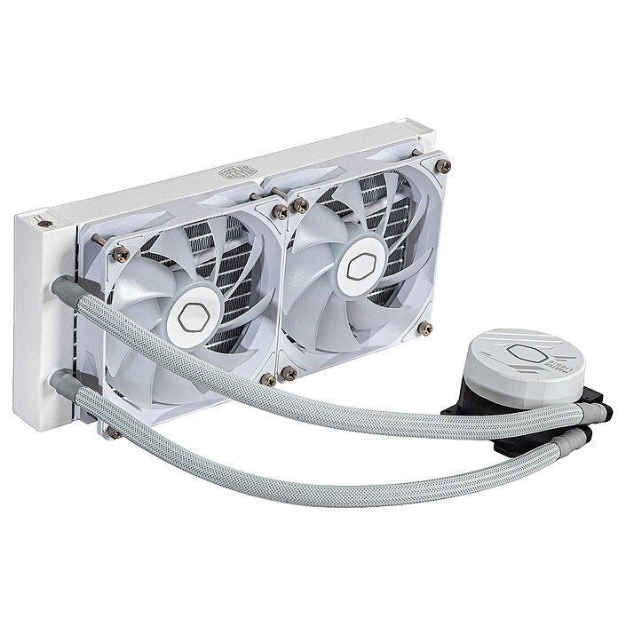Cooler Master MasterLiquid 240L Core ARGB White Edition pas cher