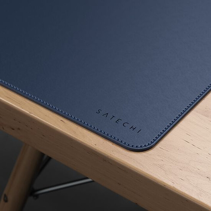 SATECHI Eco Leather Deskmate - Bleu pas cher