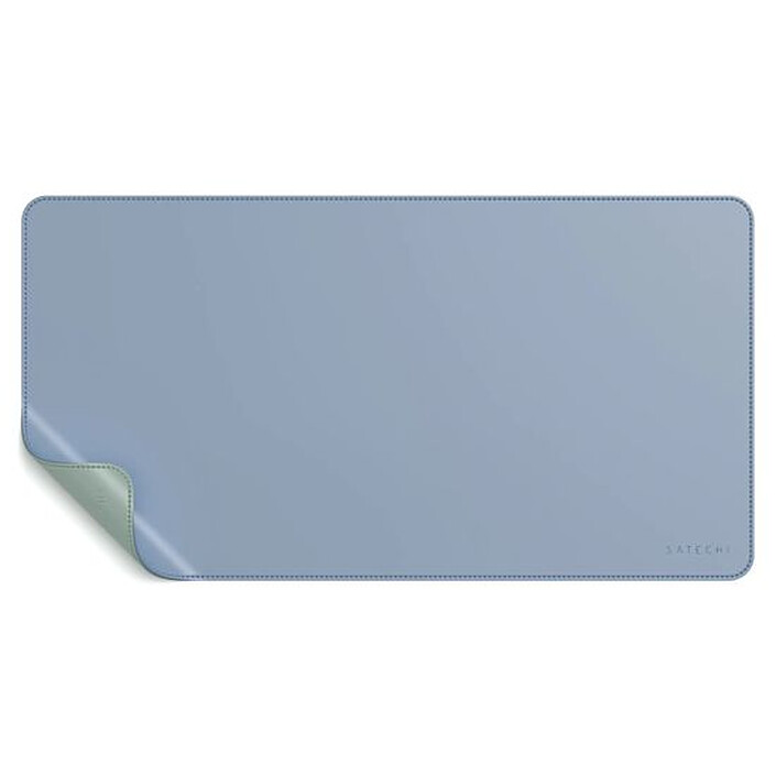 SATECHI Eco Leather Deskmate Dual Sided - Bleu/Vert