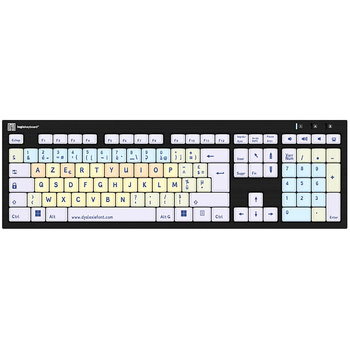 LogicKeyboard Dyslexie PC
