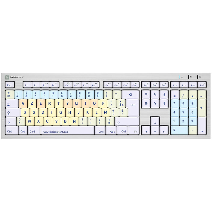 LogicKeyboard Dyslexie Mac