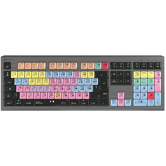 LogicKeyboard Pro Tools Backlit Mac