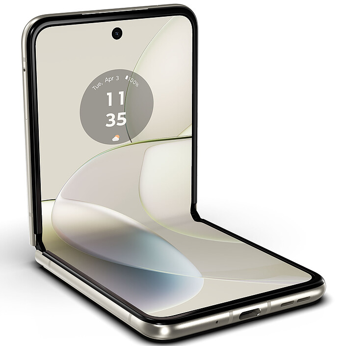 Review Motorola Razr 40 Cream Beige