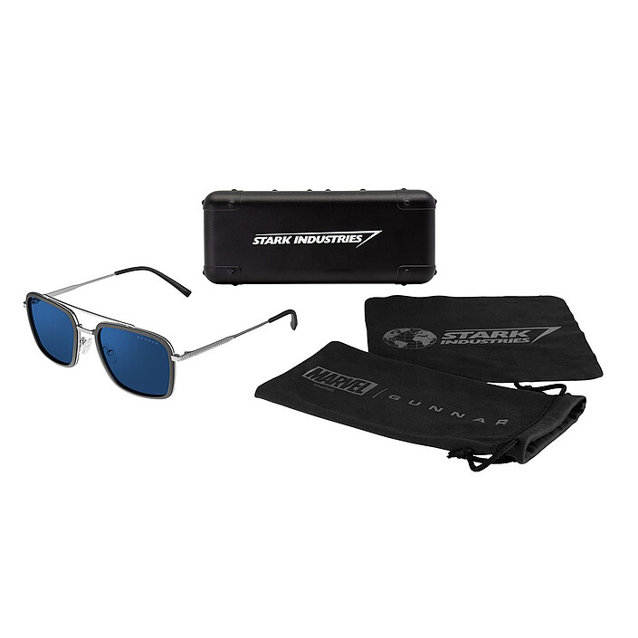 Review GUNNAR X Marvel Stark Industries Edition (Sun - 100% UV filtering and 90% blue light)