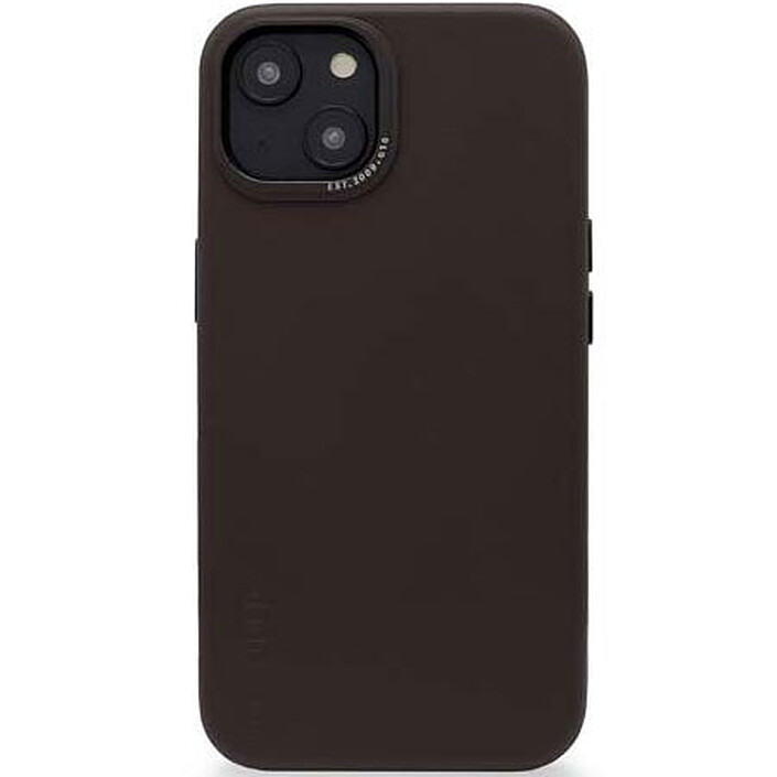 DECODED Funda de cuero para iPhone 14 Marrón