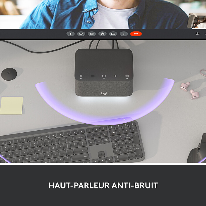 Logitech Logi Dock Graphite (UC Version) pas cher