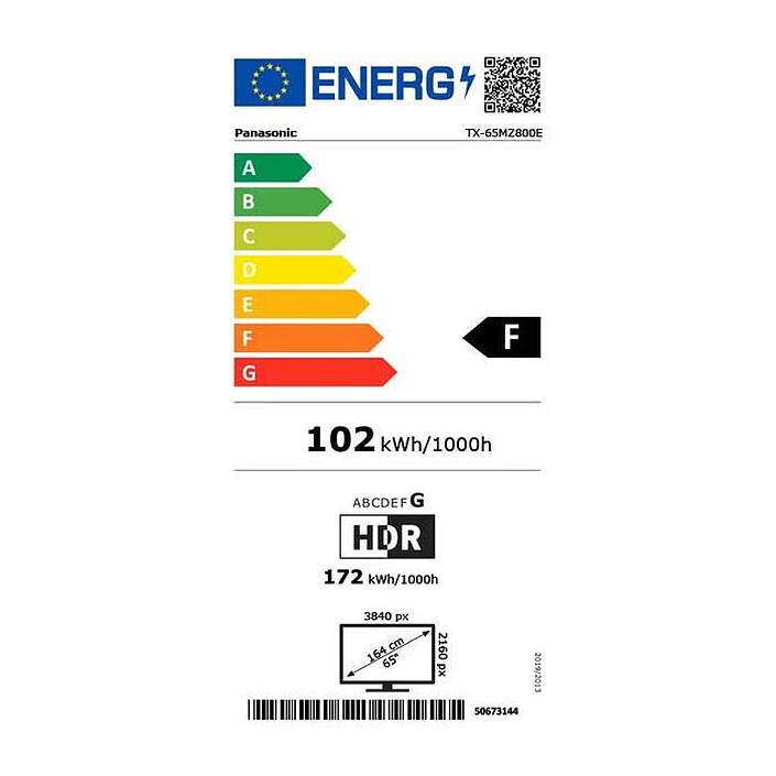 Panasonic TX-65MZ800E pas cher