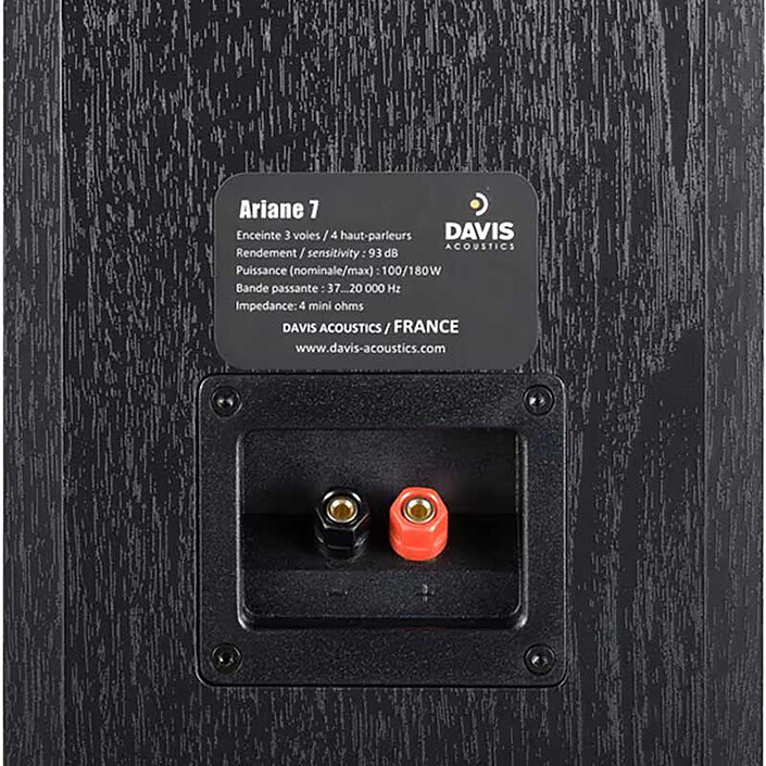Davis Acoustics Ariane 7 Noir pas cher