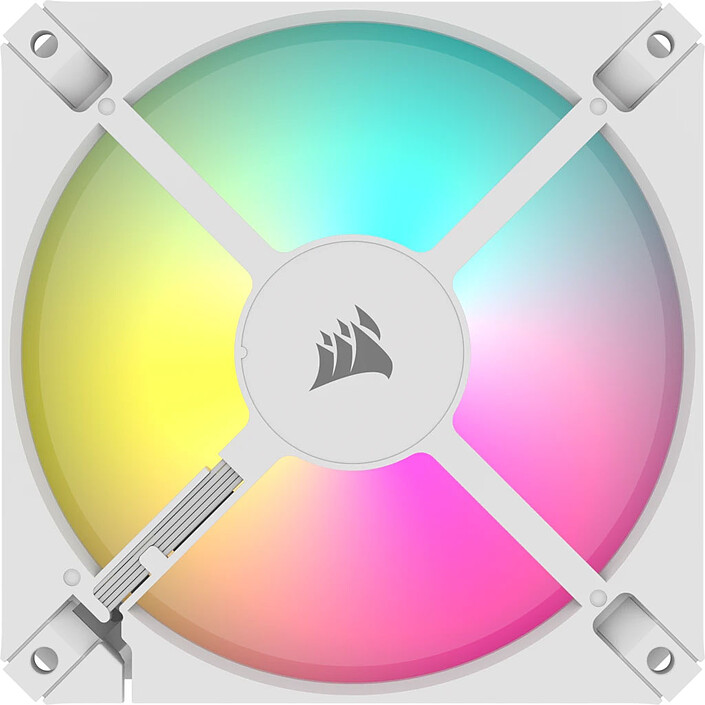Avis Corsair PWM iCUE AR120 Digital RGB Blanc