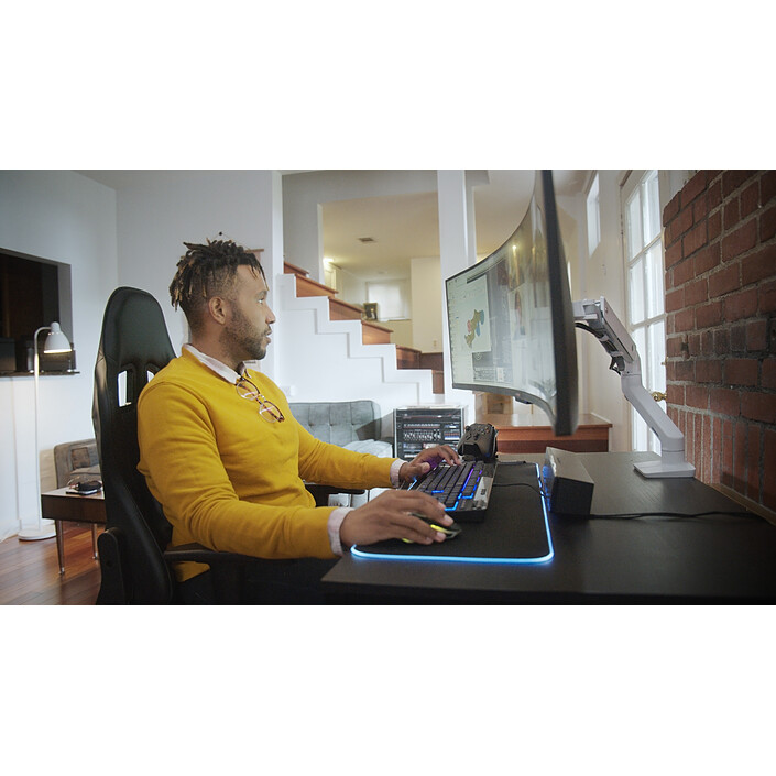 Acquista Braccio Ergotron HX schermo singolo Bianco