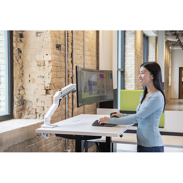 Braccio Ergotron HX schermo singolo Bianco economico