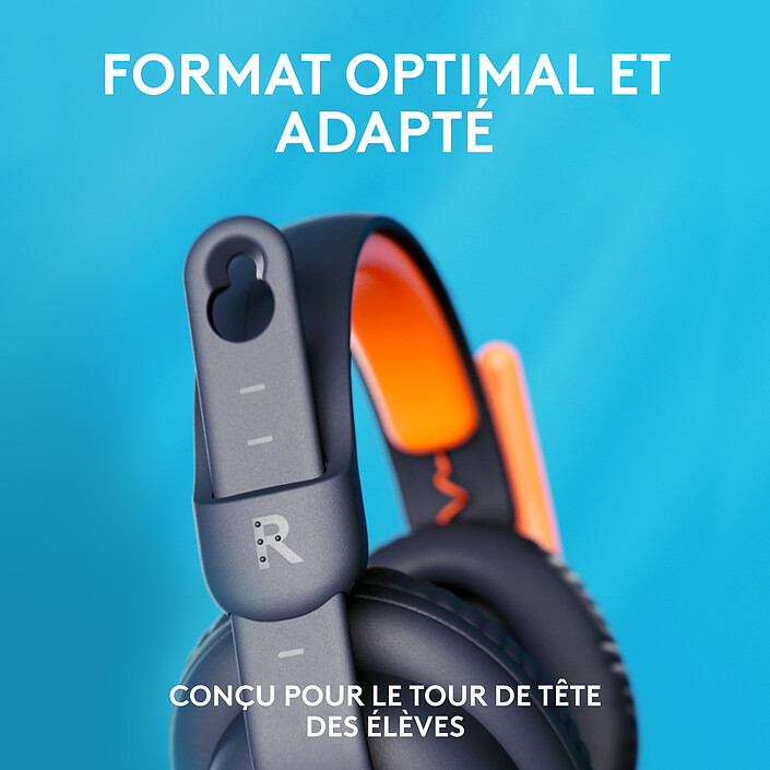 Avis Logitech Zone Learn Jack 3.5 mm On-Ear Bleu
