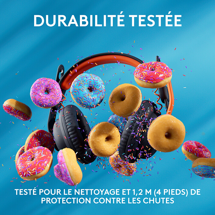 Logitech Zone Learn USB-C On-Ear Bleu pas cher