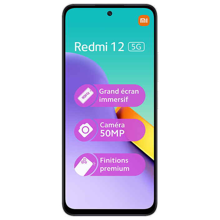 Xiaomi Redmi 12 5G Silver (4GB / 128GB) - Mobile phone