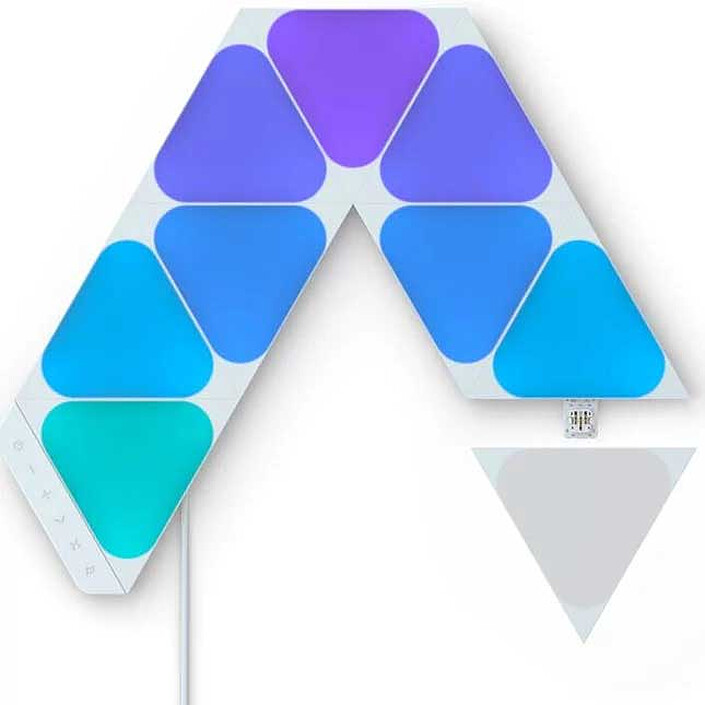 Nanoleaf Shapes Mini Triangles Starter Kit (9 pièces)