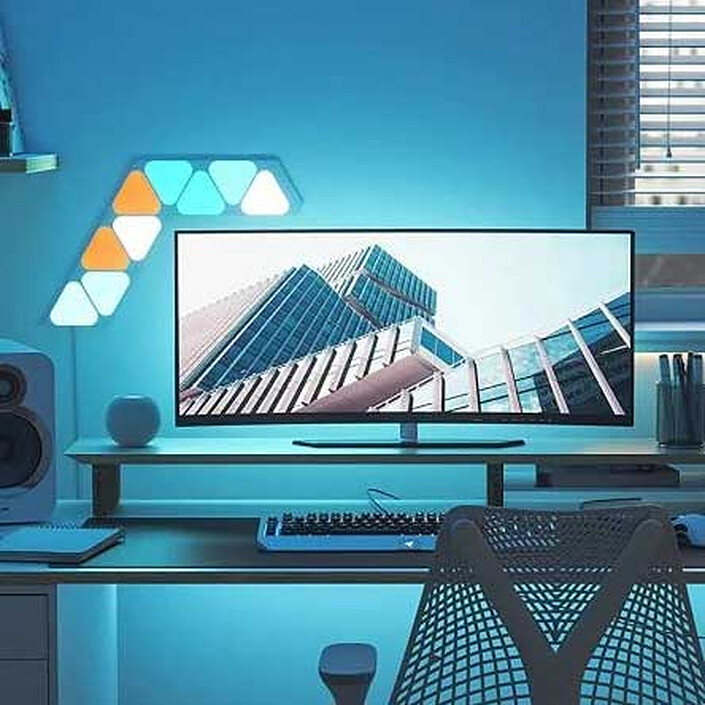 Avis Nanoleaf Shapes Mini Triangles Starter Kit (9 pièces)