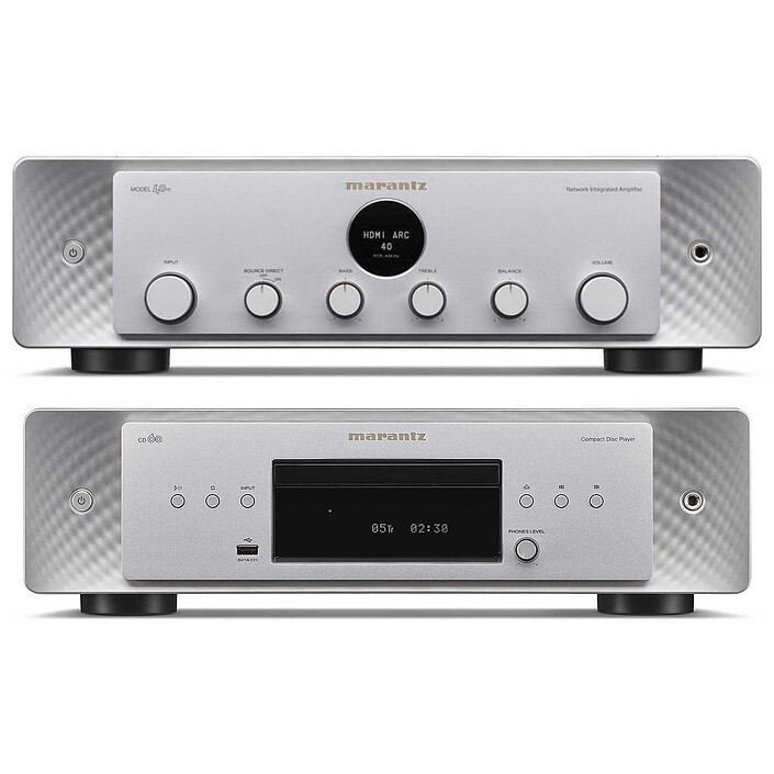 Marantz MODEL 40n Argent + CD60 Argent
