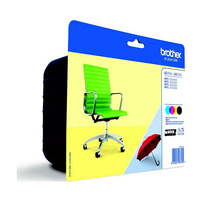 Brother LC229XLVALBP (Black, Cyan, Magenta, Yellow)