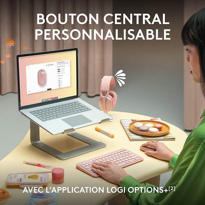 Acquista Logitech Pebble 2 M350s (Rosa)