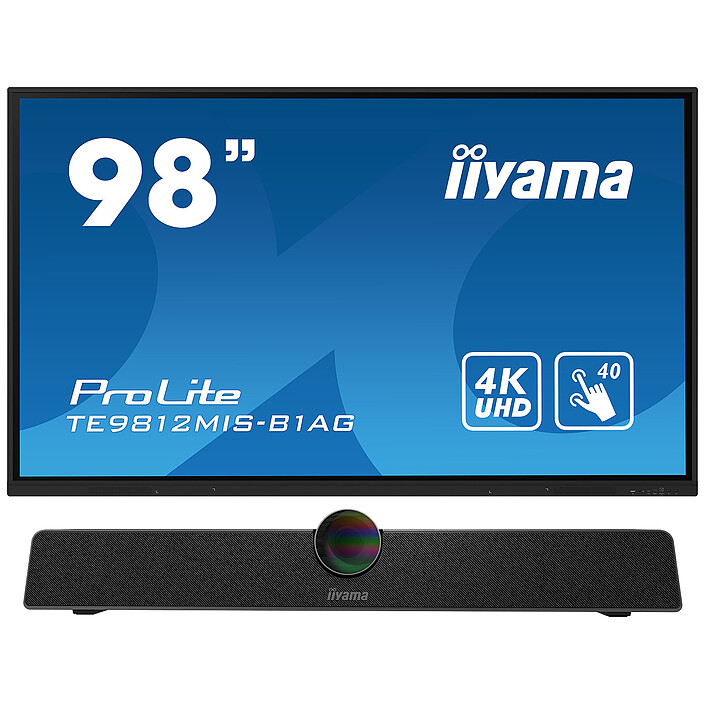 iiyama 98" LED - ProLite TE9812MIS-B1AG + UC CAM120ULB-1