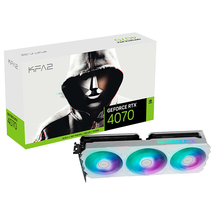 KFA2 GeForce RTX 4070 EX Gamer White (1-Click OC)
