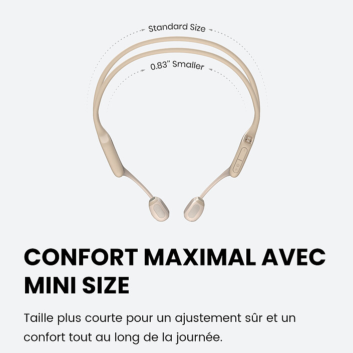 Acheter Shokz OpenRun Pro Mini (Beige)