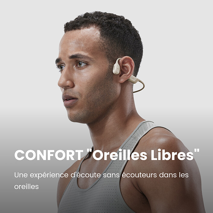 Shokz OpenRun Pro Mini (Beige) pas cher