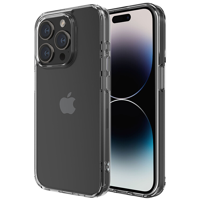 QDOS Hyrbid iPhone 15 Pro (Clear)