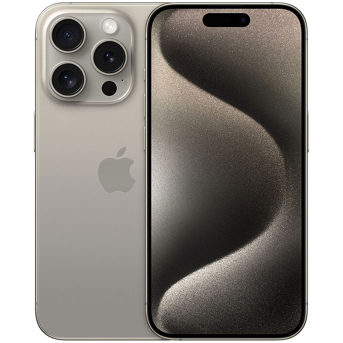 Apple iPhone 15 Pro 512 Go Titane Naturel
