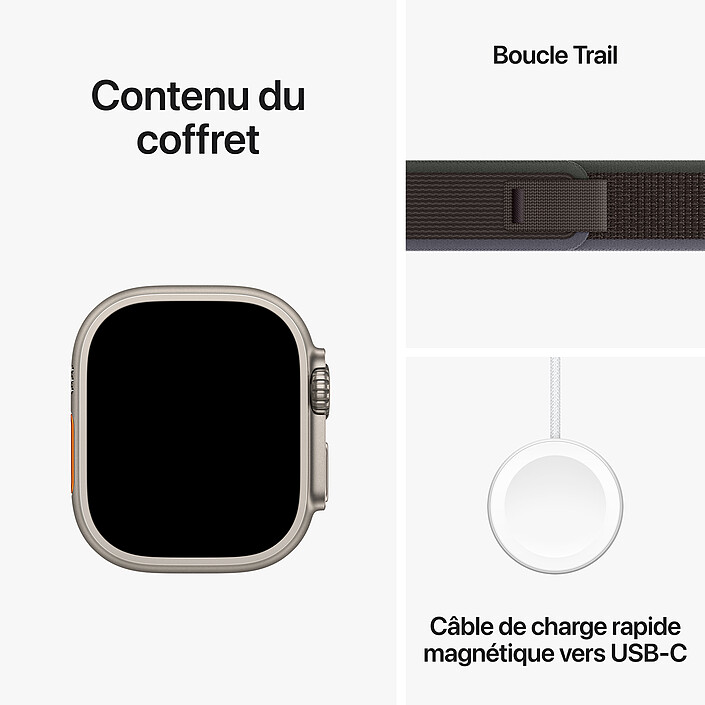 Comprar Apple Watch Ultra 2 GPS + Cellular Caja de titanio Blue/Black Trail Loop 49 mm - M/L